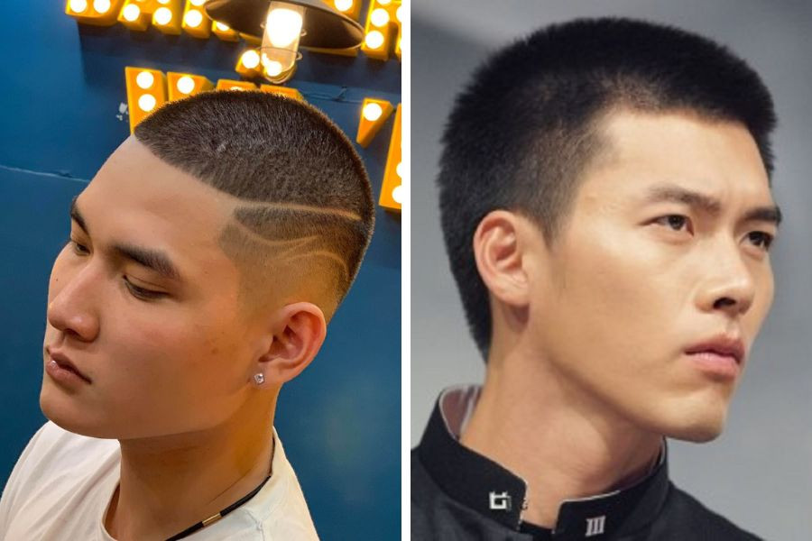 Mẫu tóc đầu đinh 3 phân gọn gàng và siêu mát mẻ