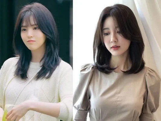 Mẫu tóc lob uốn cụp che khuyết điểm cho khuôn mặt tròn béo