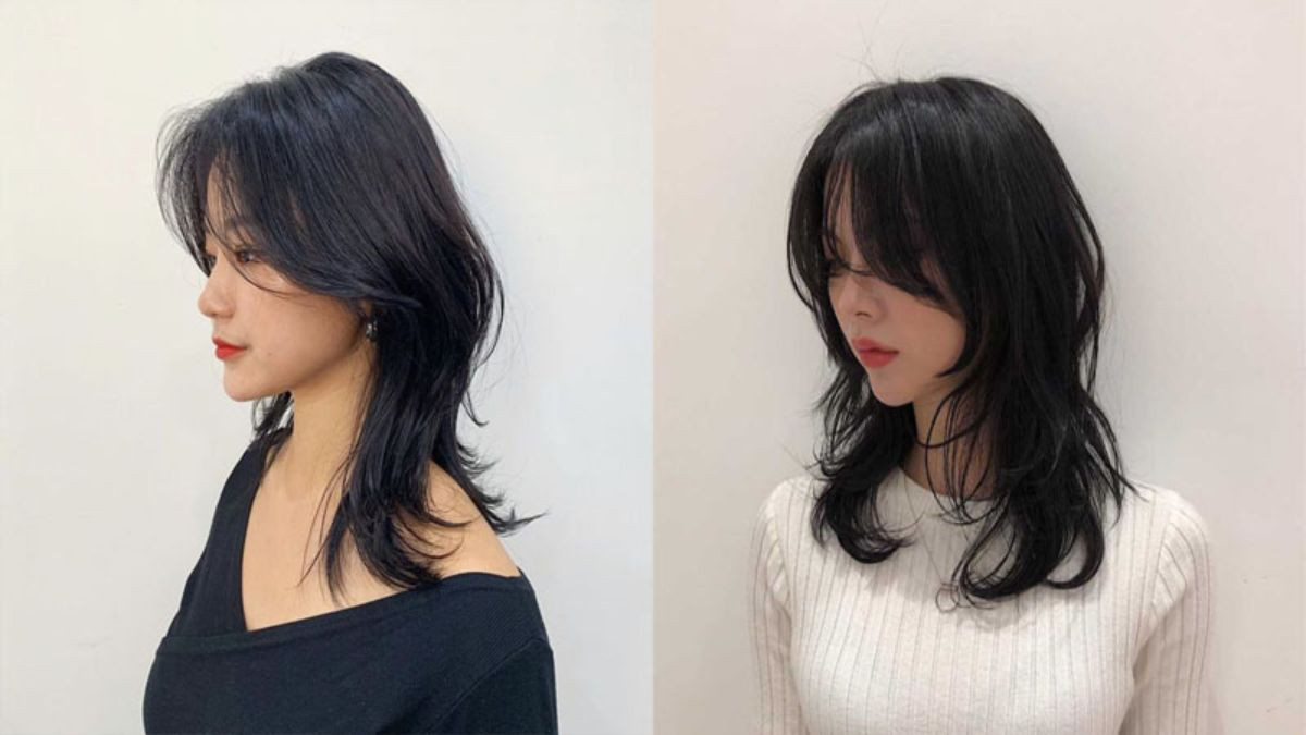 Mẫu tóc mullet layer nữ cá tính và hiện đại