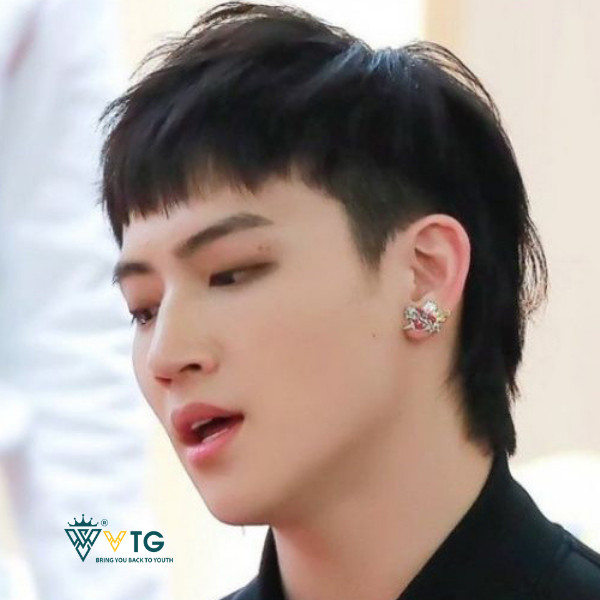 Mẫu tóc Mullet nam ngắn hiện đại cho bộ ảnh kỷ yếu