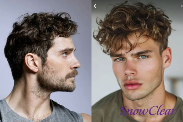 Mẫu tóc nam Textured Messy Quiff với độ phồng và kết cấu rõ nét