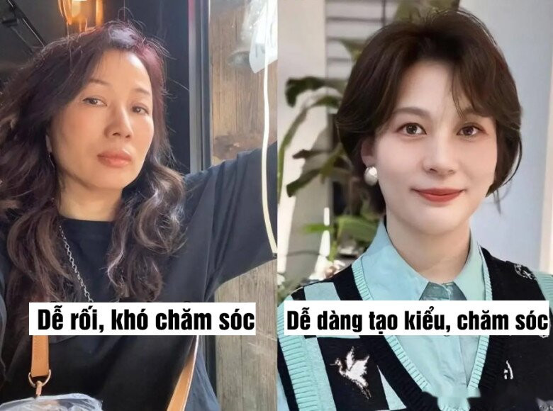 Mẫu tóc tém gọn gàng dễ chăm sóc cho phụ nữ ở tuổi 50