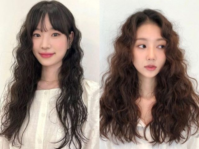 Mẫu tóc xoăn retro bồng bềnh mang vẻ đẹp cổ điển