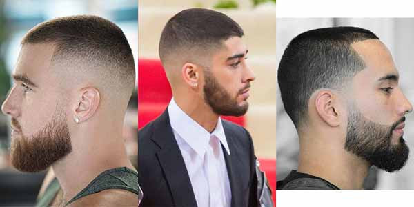 Minh họa kiểu tóc 5 phân với hiệu ứng Fade tinh tế, chuyển màu mượt mà từ ngắn đến dài