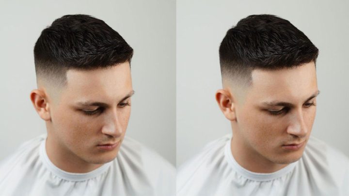 Mô tả kiểu tóc Armani cắt ngắn đơn giản, gọn gàng cho nam giới