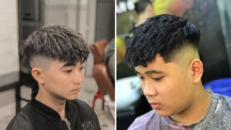 Mohican dài uốn con sâu