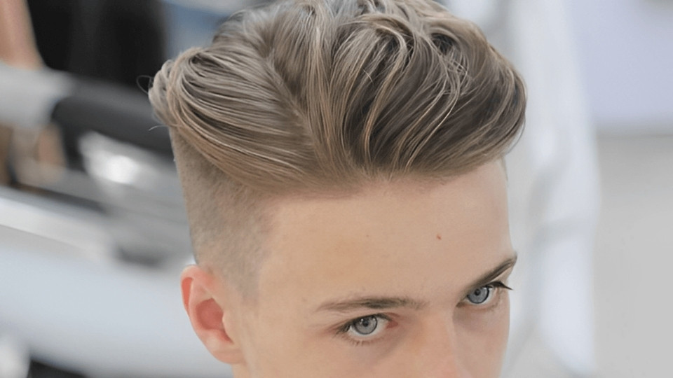 Mohican để gáy kết hợp rẽ mái ấn tượng