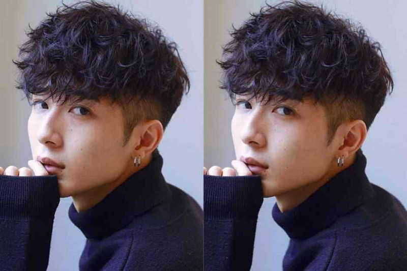 Mullet cá tính, phong cách tóc nam mặt trái xoan