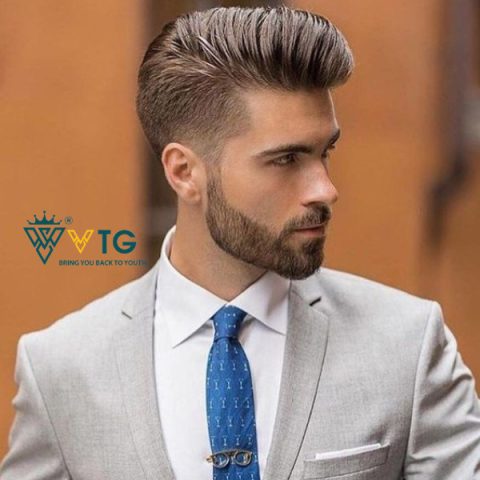 Người đàn ông U40 với kiểu tóc lịch lãm, phong độ