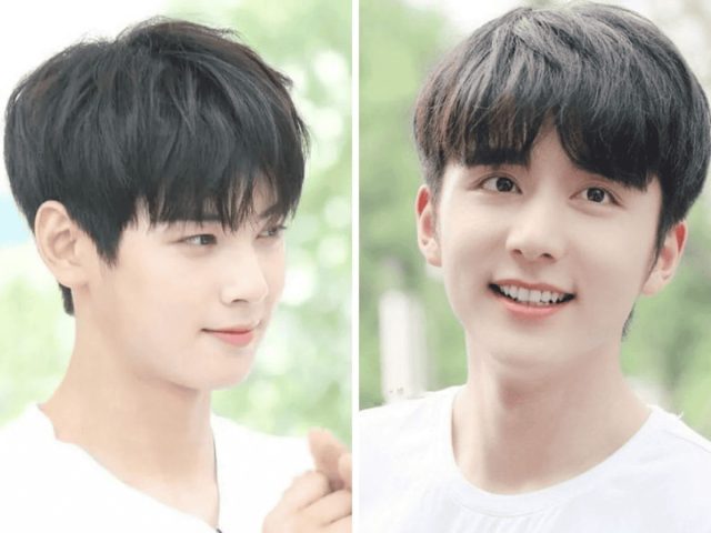 Người mẫu nam với mái tóc Undercut, gương mặt tròn thể hiện rõ các đặc điểm cần tạo kiểu tóc để thon gọn hơn