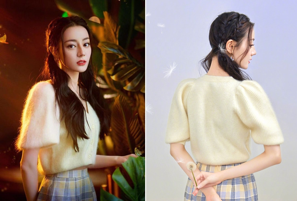 Người phụ nữ dịu dàng với kiểu tóc cột hai bên trẻ trung