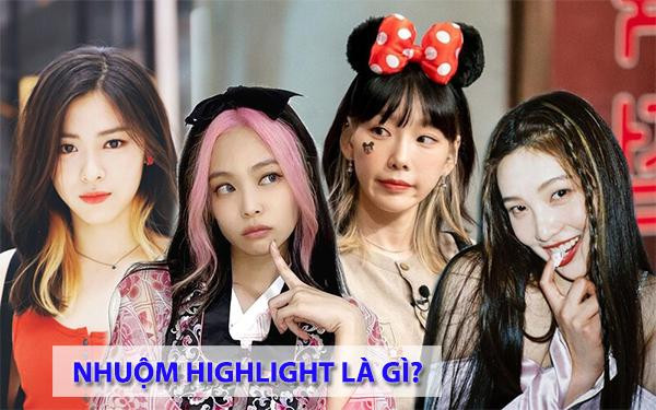 Người phụ nữ với mái tóc ngắn highlight đẹp mắt