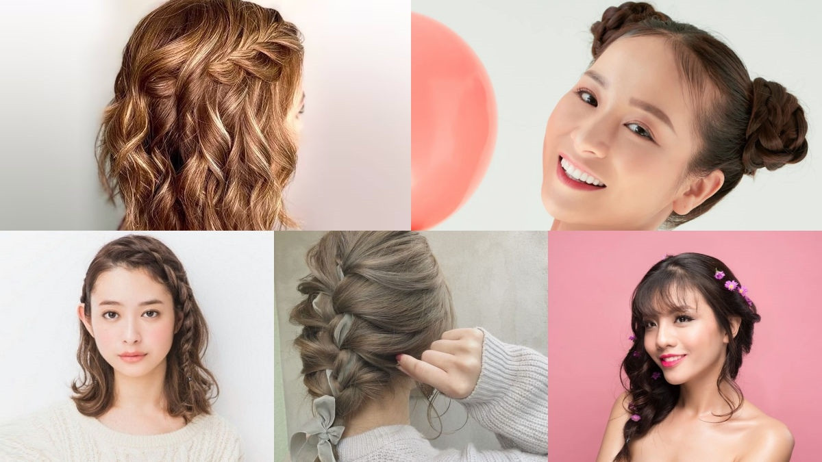 Những kiểu tết tóc ngắn đẹp và ấn tượng khác