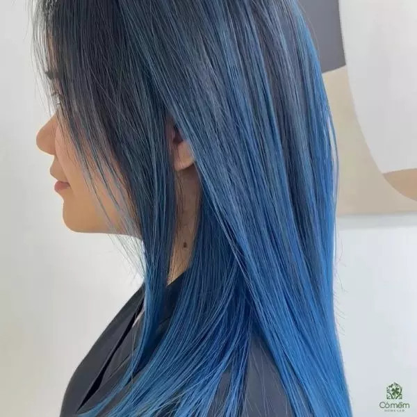 Nhuộm tóc ombre chuyển màu mượt mà, ấn tượng