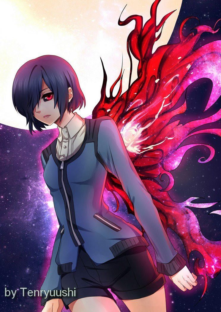 Nữ anime tóc ngắn tràn đầy năng lượng