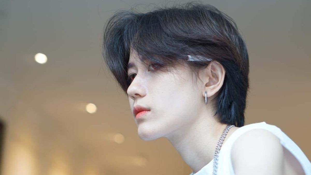 Nữ mặt tròn cá tính với kiểu tóc tomboy hiện đại