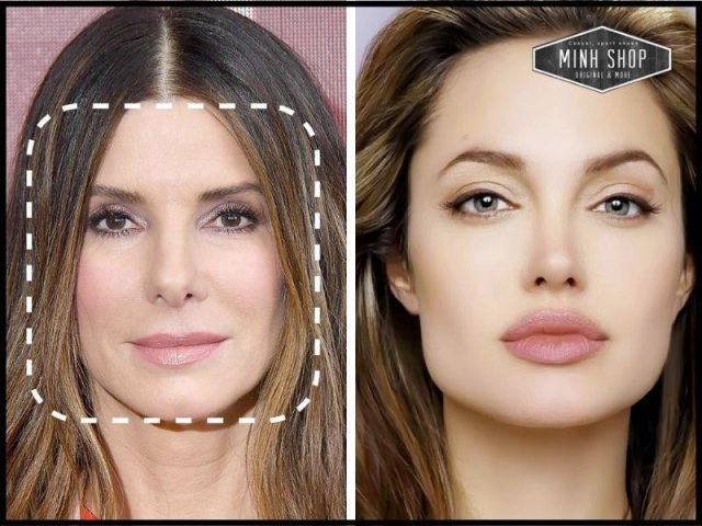 Phân tích khuôn mặt vuông góc cạnh để chọn tóc