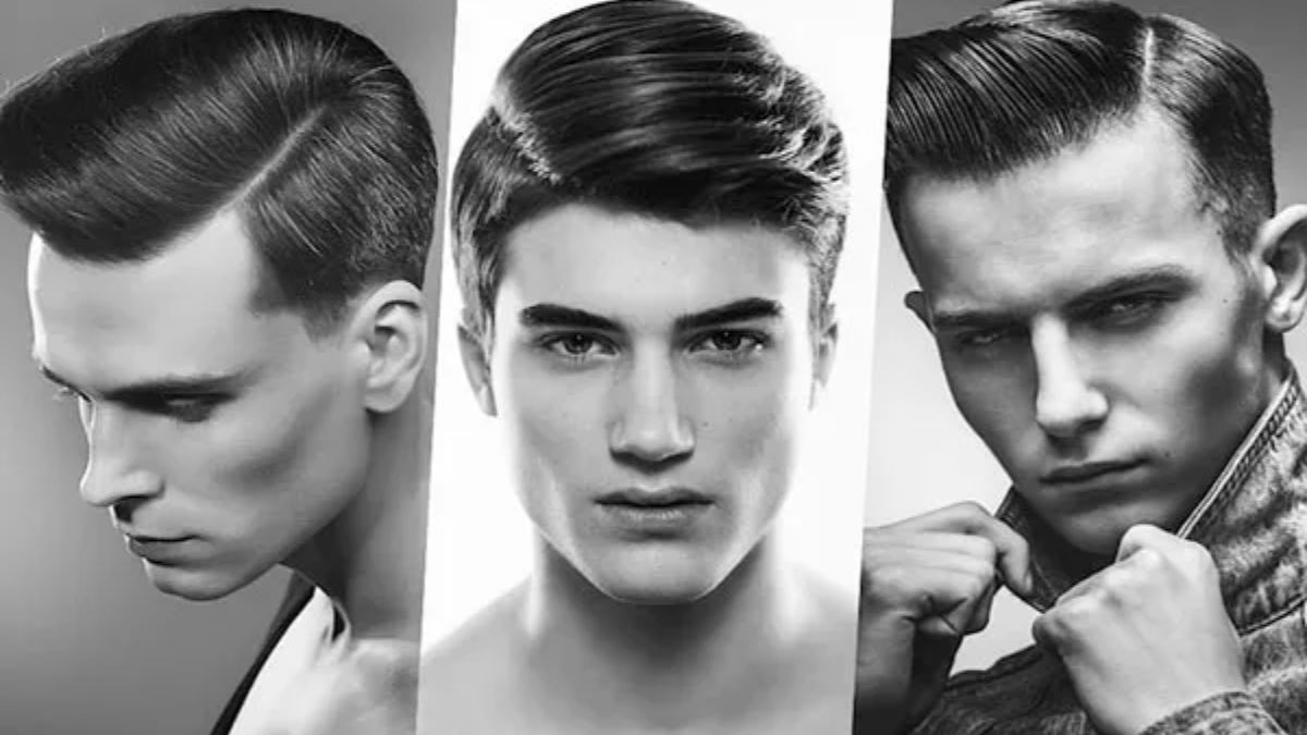 Phong cách side part ngược cổ điển, lịch lãm