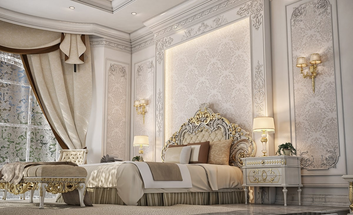 Phòng ngủ Địa Trung Hải vẻ đẹp tự nhiên sang trọng