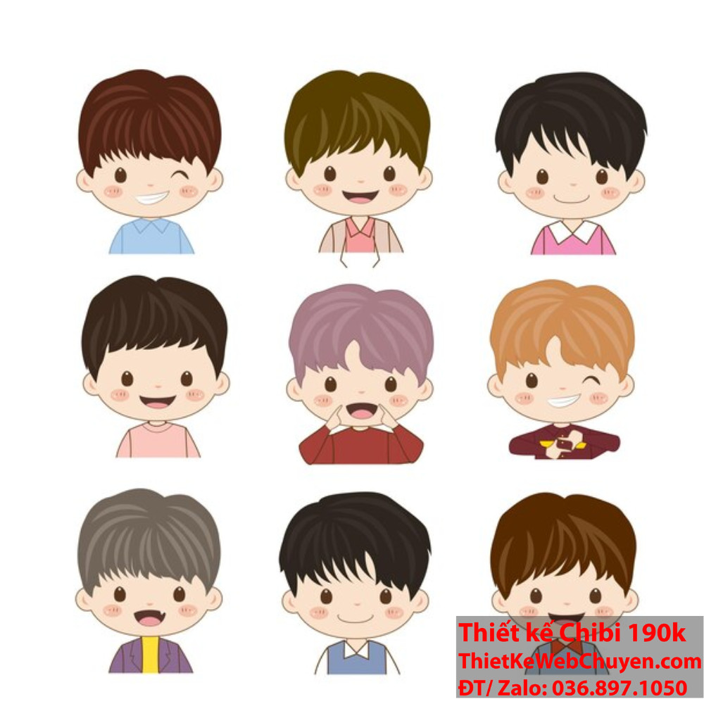 Phụ kiện cho tóc chibi