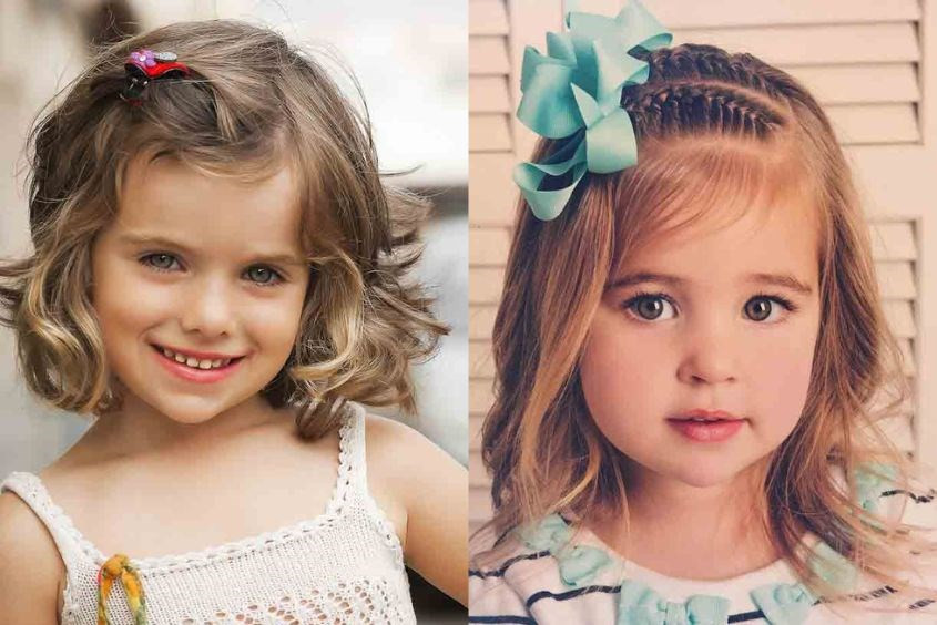 Phụ kiện tóc cho bé gái tóc ngắn đi tiệc