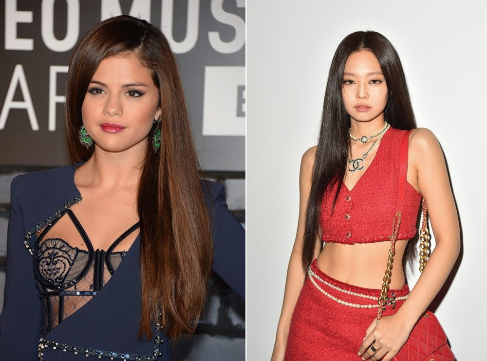 Phụ nữ thanh lịch với kiểu tóc duỗi thẳng truyền thống