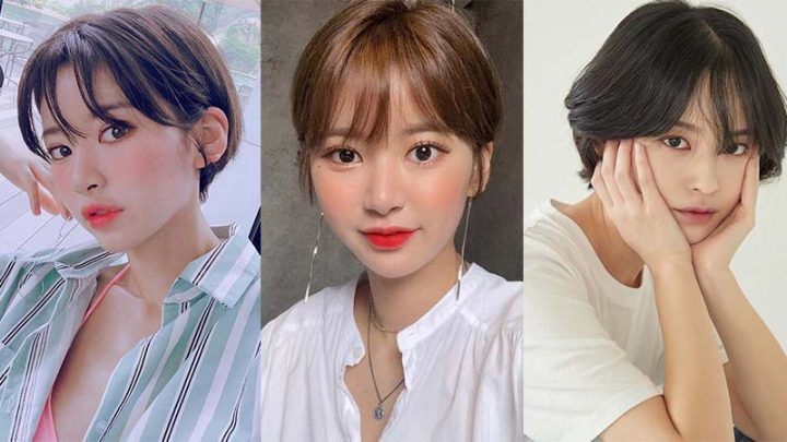 Phụ nữ với kiểu tóc pixie cut cổ điển