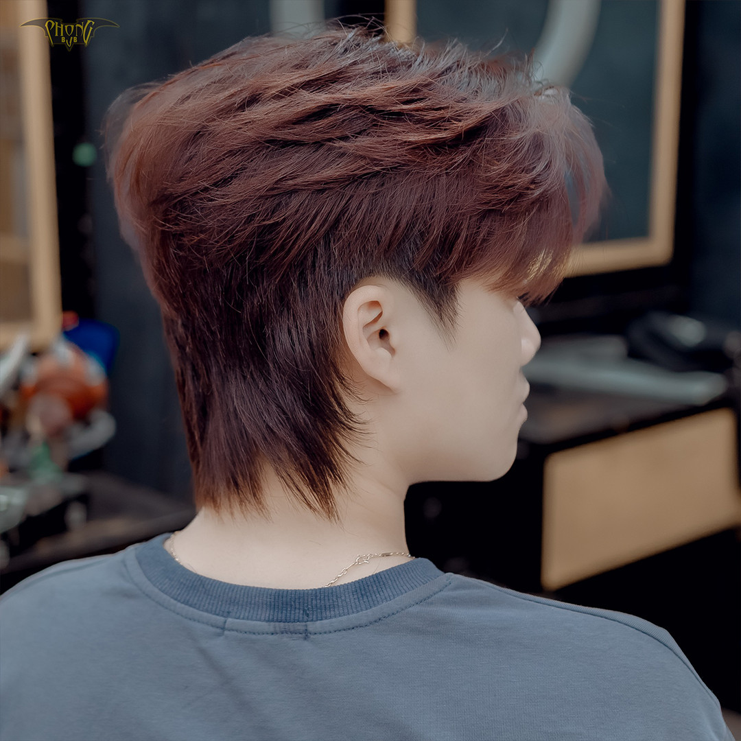 Side Part Texture kết hợp Mullet tạo nên diện mạo cá tính