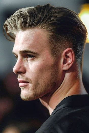 Slicked Back Faux Hawk phong độ