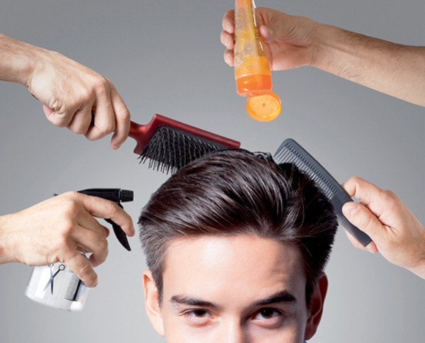 Sử dụng sản phẩm chăm sóc phù hợp cho tóc uốn nhẹ nam