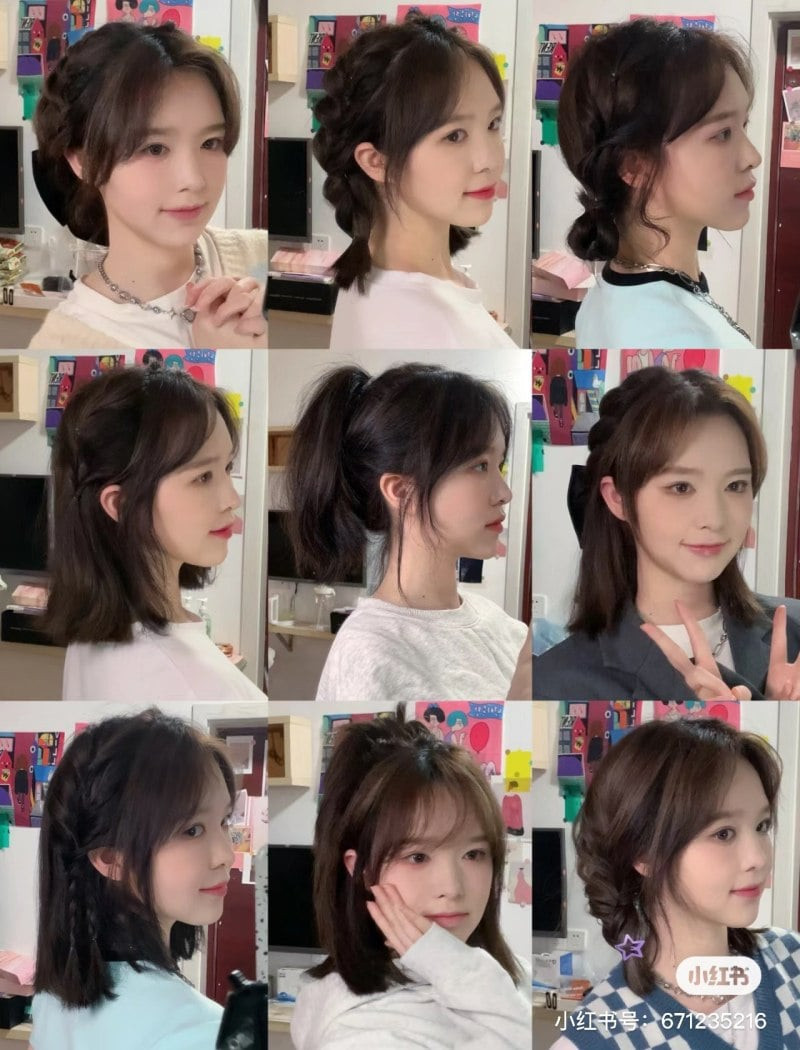 tạo kiểu tóc ngắn tới vai xinh xắn