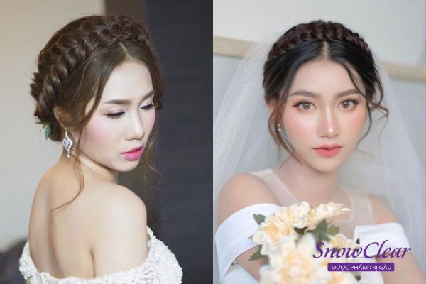 Tết tóc mái vương miên kiểu công chúa, tạo nên vẻ đẹp cổ điển và quý tộc