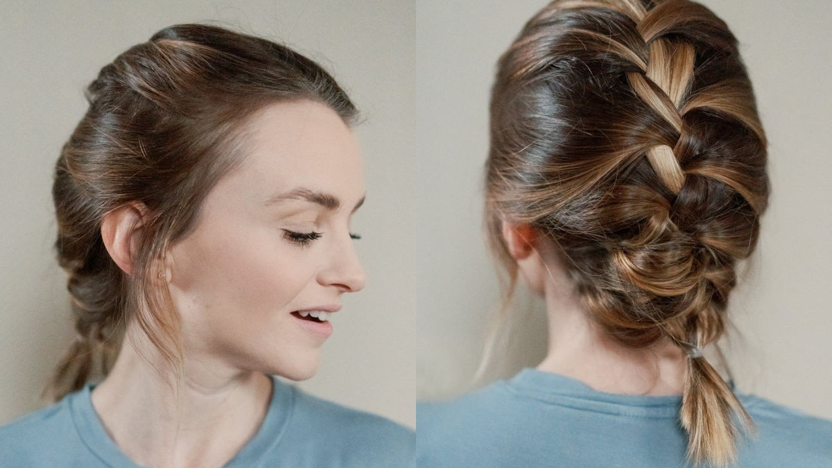 Tết tóc ngắn kiểu Pháp tinh tế và thanh lịch