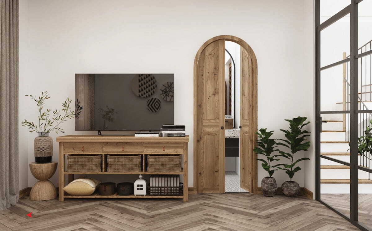 Thiết kế cửa vòm đậm chất Địa Trung Hải