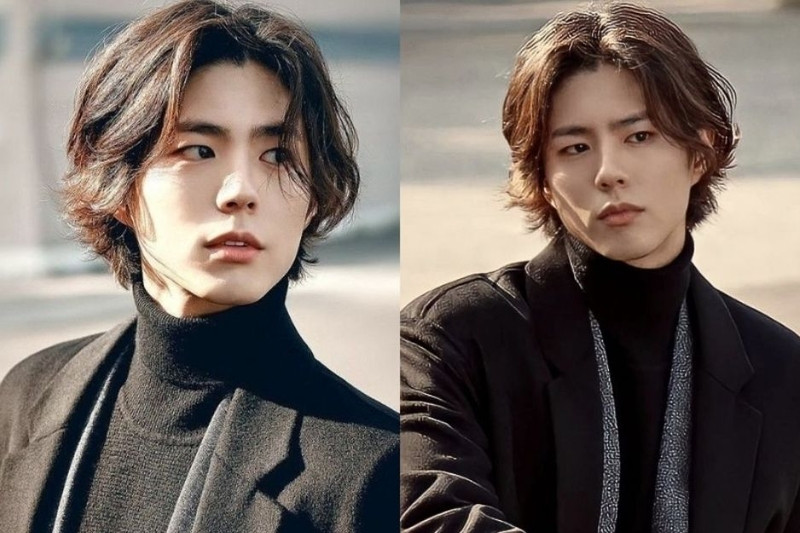 Tóc 2 mái lãng tử cho nam mặt trái xoan