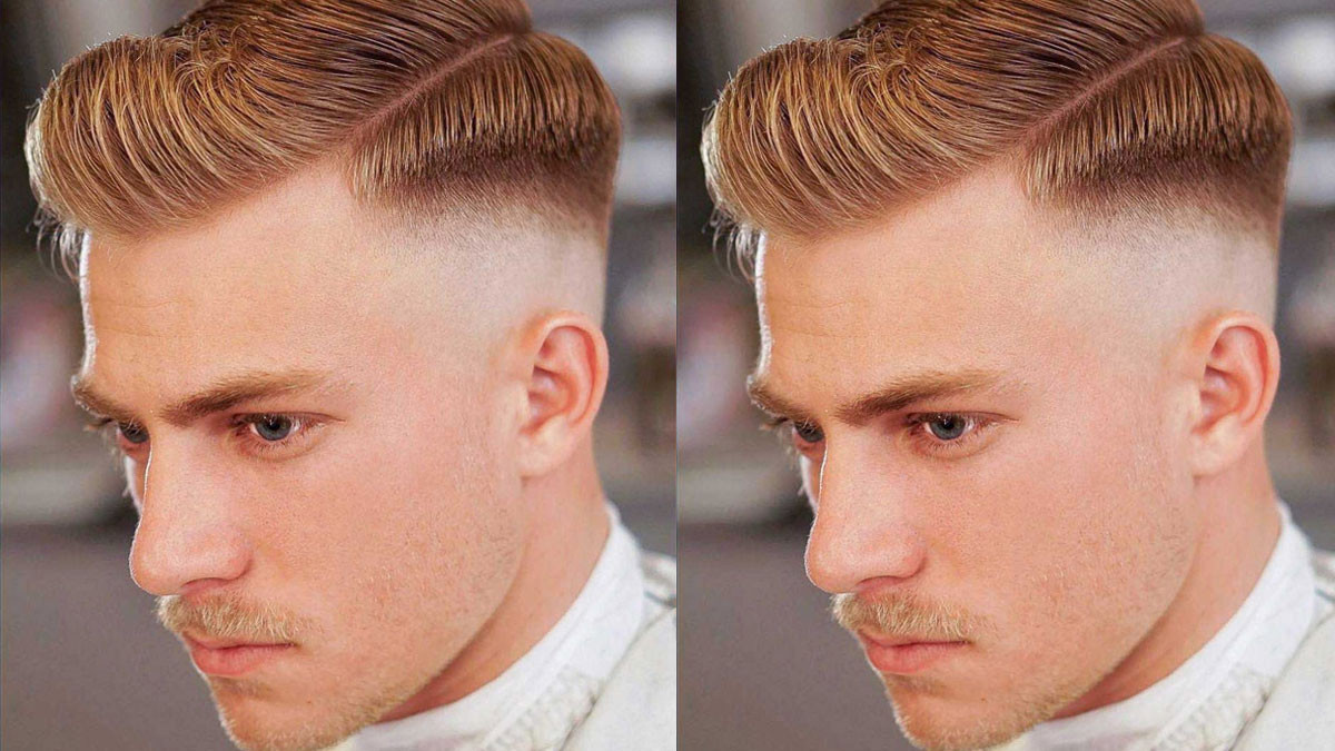 Tóc Armani nhuộm vàng nổi bật, thu hút mọi ánh nhìn