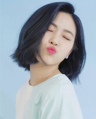 Tóc bob ngắn phồng tự nhiên cho nữ mặt dài, tạo vẻ trẻ trung