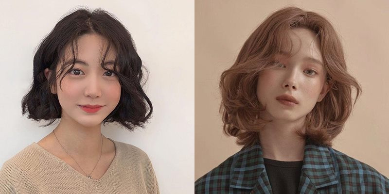 Tóc bob ngắn uốn sóng lơi cổ điển