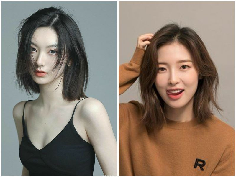 Tóc dài layer tinh tế ôm gọn khuôn mặt tròn to