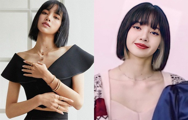 Tóc ép thẳng ngắn mái thưa tạo vẻ ngoài ngọt ngào, thanh lịch