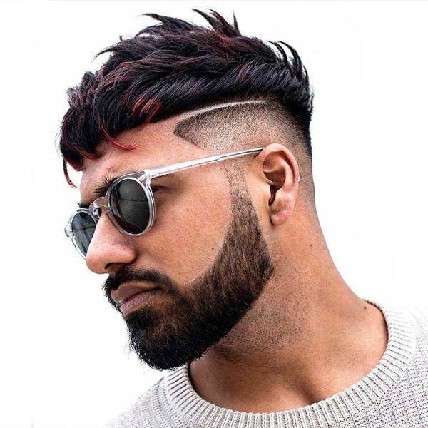 Tóc Hard Part cá tính