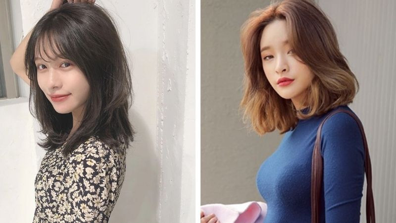 Tóc layer cho mặt trái xoan hoàn hảo