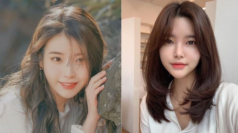 Tóc layer mái bay duyên dáng