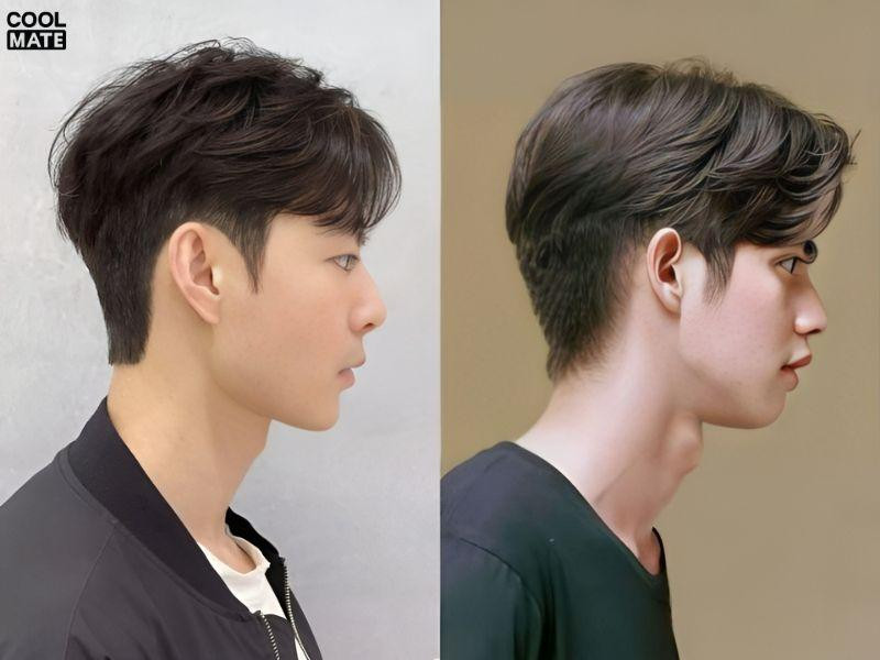 Tóc layer nam dài lãng tử với những lọn tóc uốn nhẹ, phong cách tóc nam 2024 layer