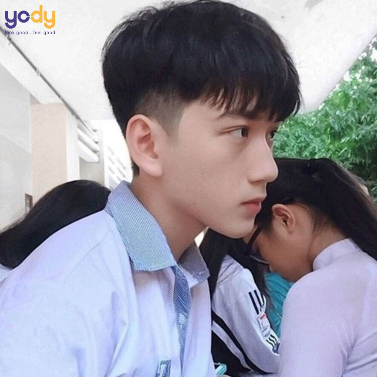 Tóc layer nam không uốn tự nhiên