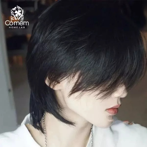 Tóc layer nữ mặt dài tomboy cá tính