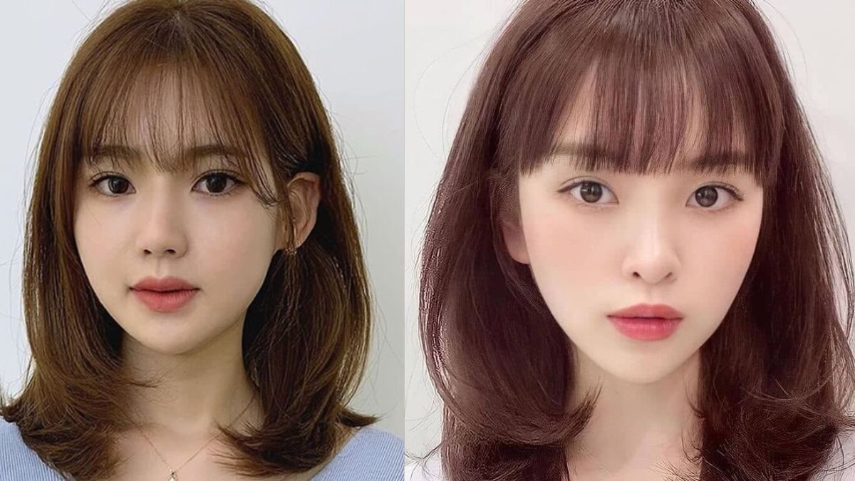 Tóc layer nữ ngắn mái ngố trẻ trung đáng yêu