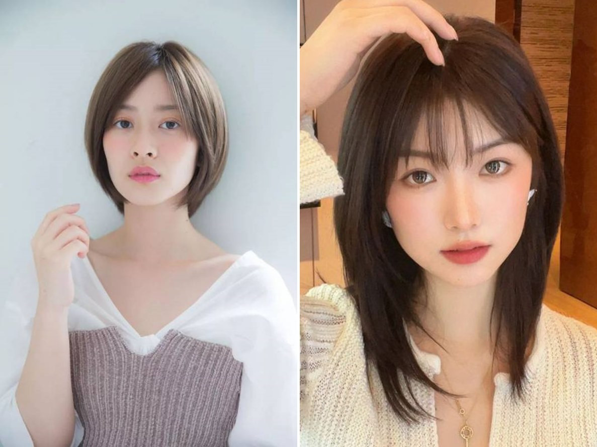 Tóc layer nữ Nhật Bản tạo vẻ dịu dàng tinh tế