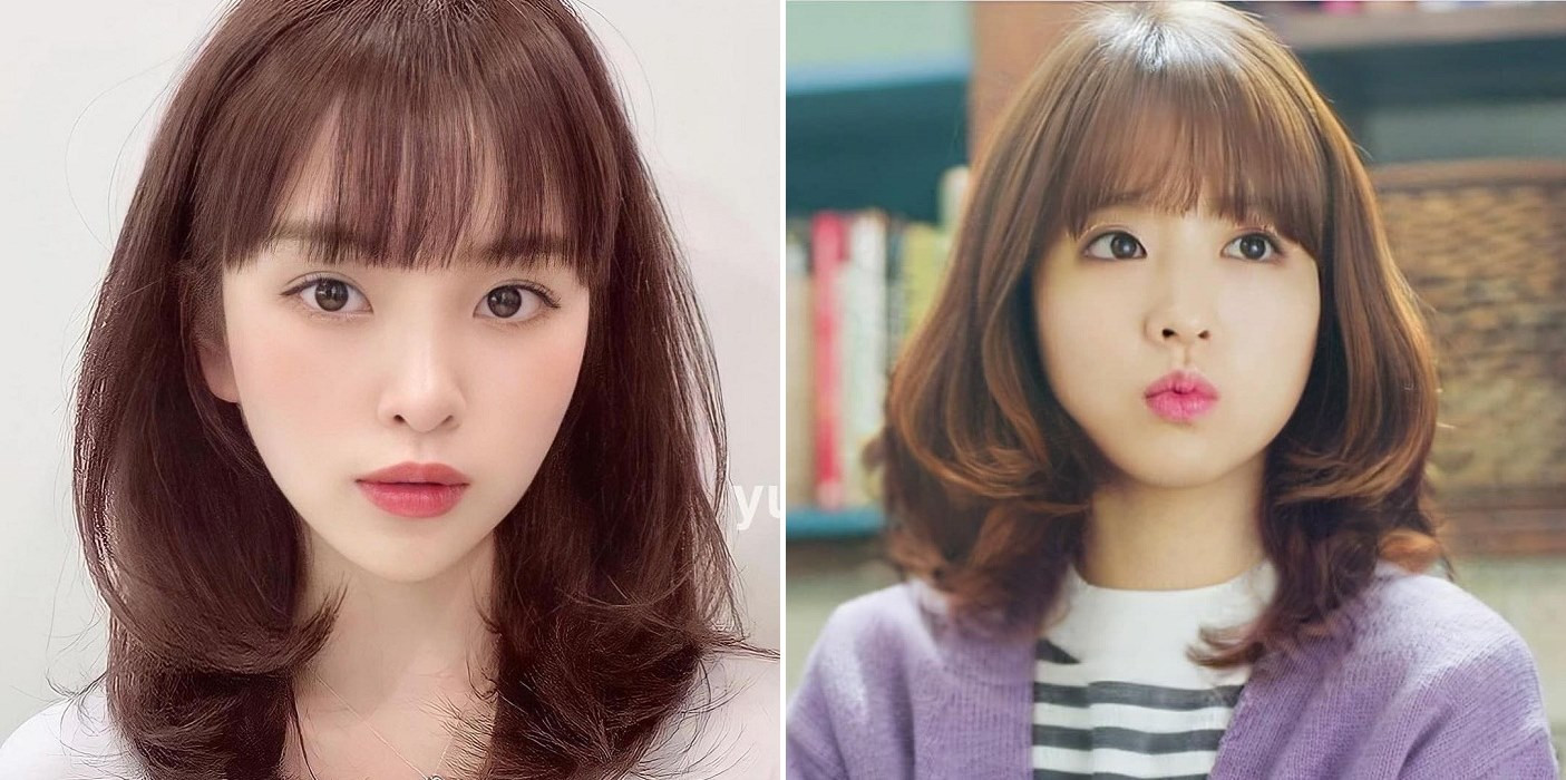 Tóc layer nữ uốn chữ C đẹp dịu dàng và tinh tế