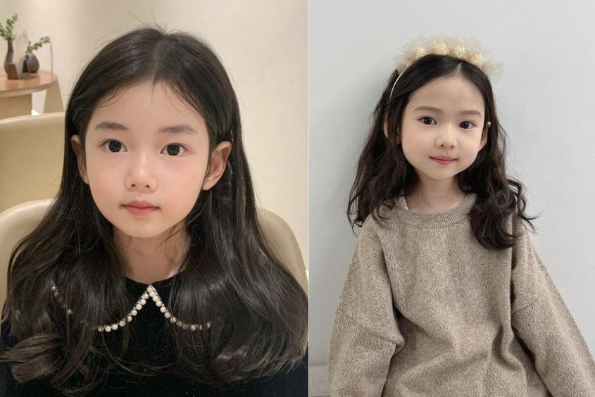 Tóc layer phù hợp cho bé gái 12 tuổi có khuôn mặt tròn bầu bĩnh